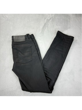 Naked & Famous Super Skinny Guy Black Power Stretch 30x33